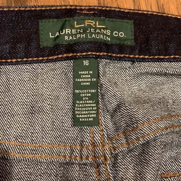 Ralph Lauren Dark Denim Skirt - Picture 6 of 7